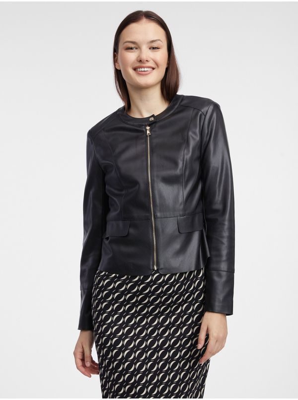 Orsay Orsay Black Leatherette Jacket for Women - Women
