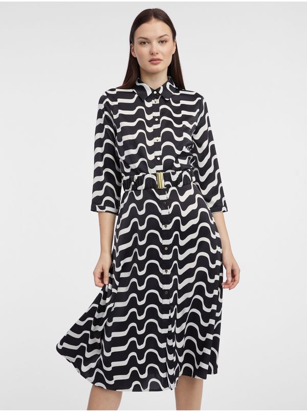 Orsay Orsay Black Women Patterned Shirt Dress - Women