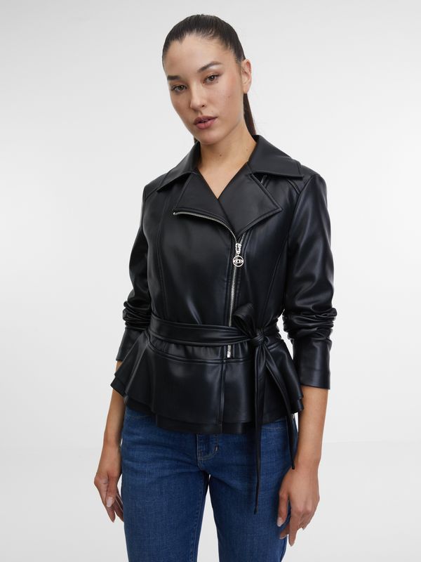 Orsay Orsay Black Women's Faux Leather Jacket - Women