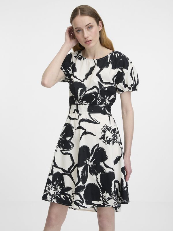 Orsay Orsay Black Women's Patterned Dress - Women's