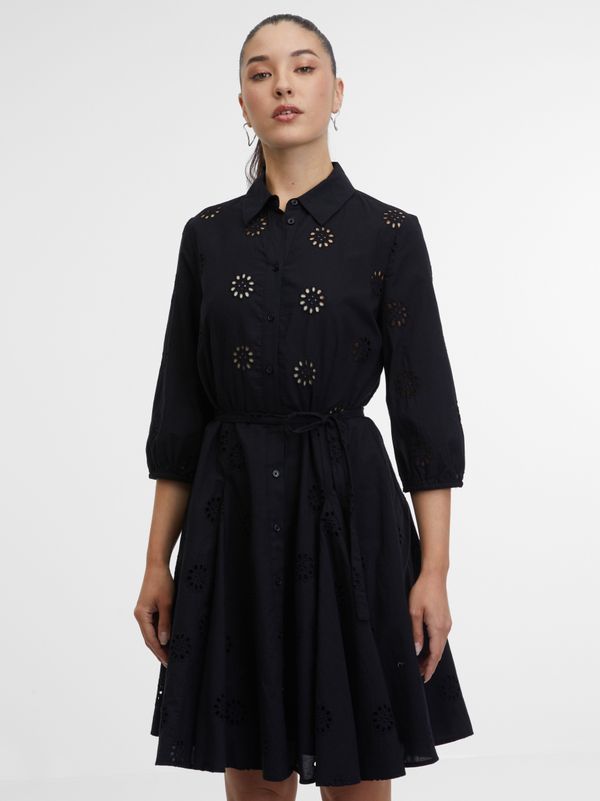 Orsay Orsay Black Women's Shirt Dress - Women's