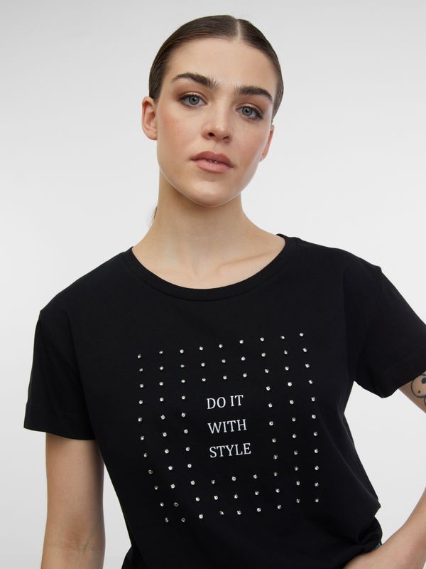 Orsay Orsay Black Womens T-Shirt - Women