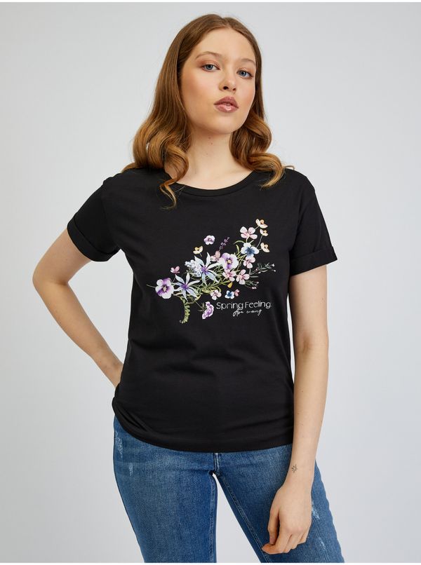 Orsay Orsay Black Womens T-Shirt - Women