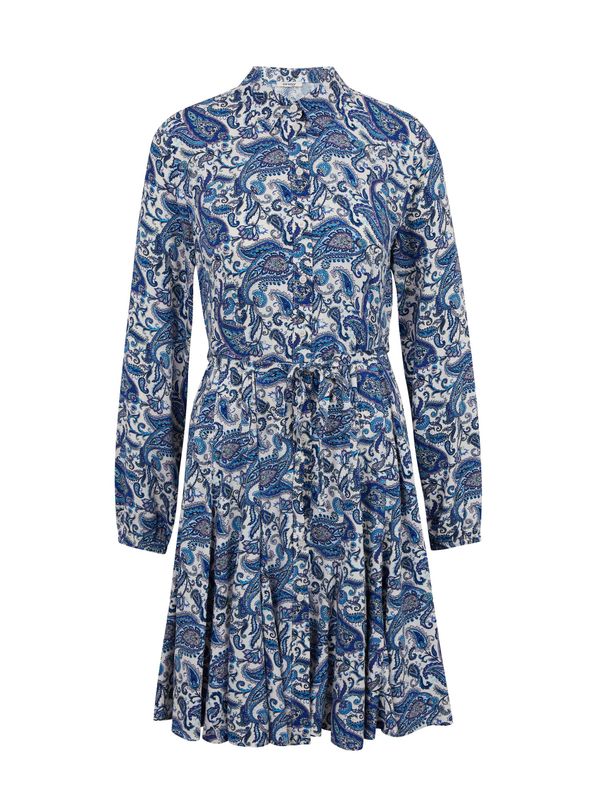 Orsay Orsay Blue Ladies Patterned Dress - Women