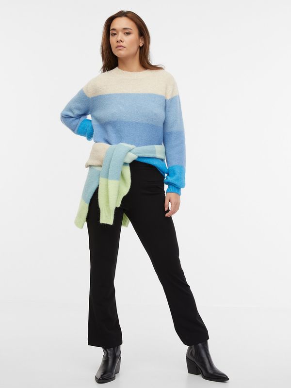 Orsay Orsay Blue Women's Striped Sweater - Women