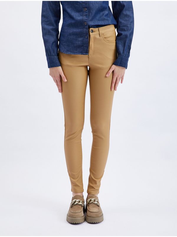 Orsay Orsay Brown Women Skinny Fit Pants - Women