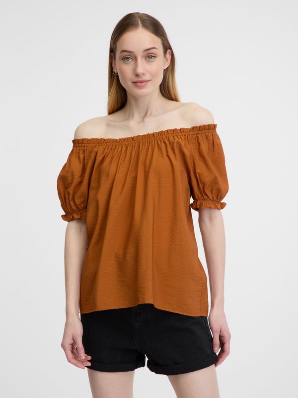 Orsay Orsay Brown women's blouse - Women's