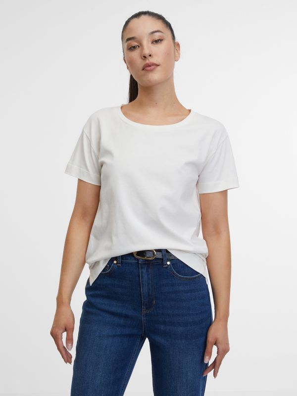 Orsay Orsay Cream Women's T-Shirt - Women