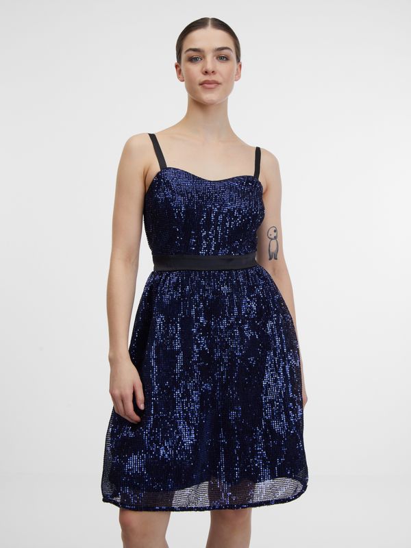 Orsay Orsay Dark blue ladies dress - Ladies