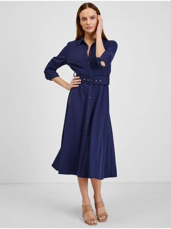 Orsay Orsay Dark blue ladies dress - Ladies