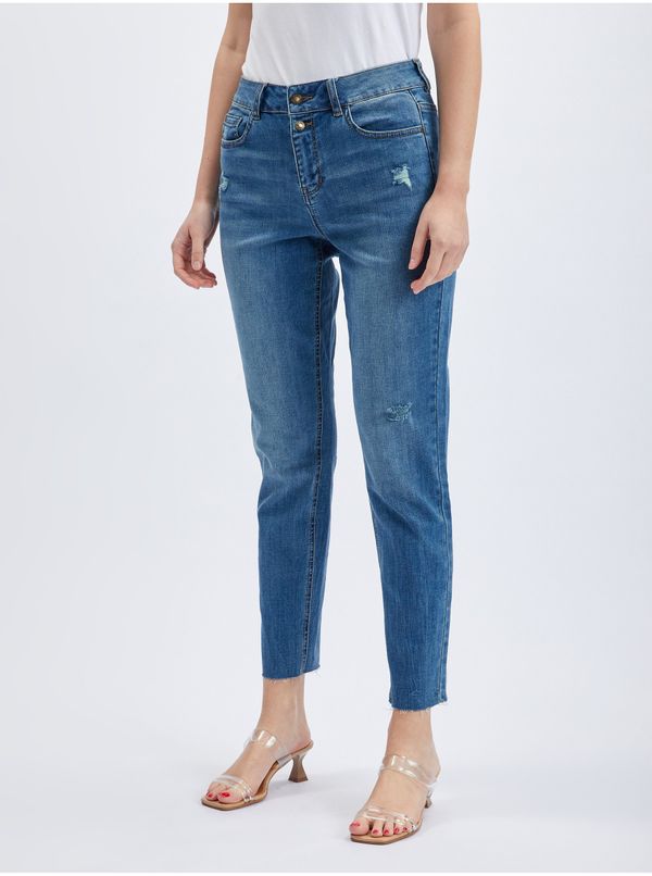 Orsay Orsay Dark blue women straight fit jeans - Women