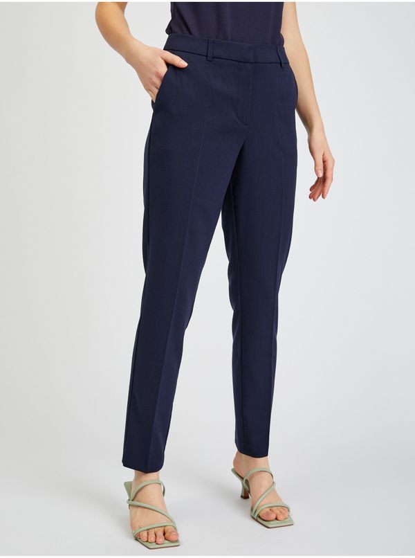Orsay Orsay Dark Blue Women's Trousers - Women's