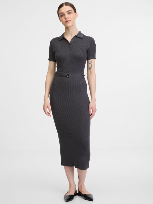 Orsay Orsay Dark gray women's dress - Women's