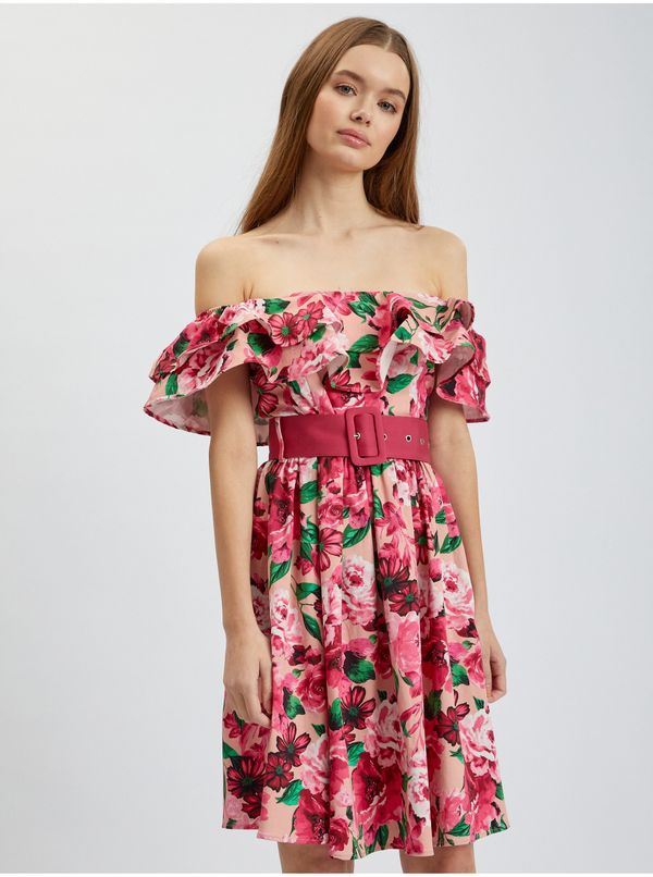 Orsay Orsay Dark pink Women Floral Dress - Women