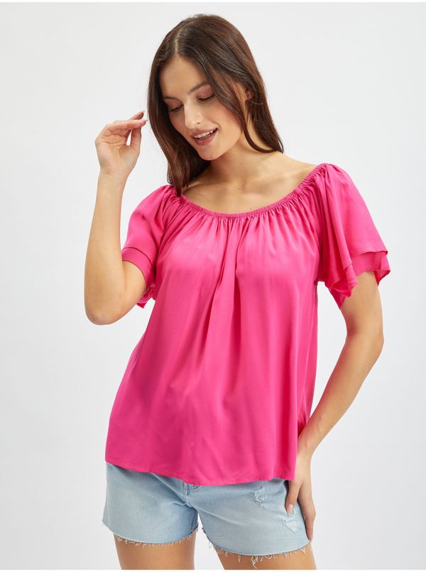 Orsay Orsay Dark pink Women's Blouse - Ladies