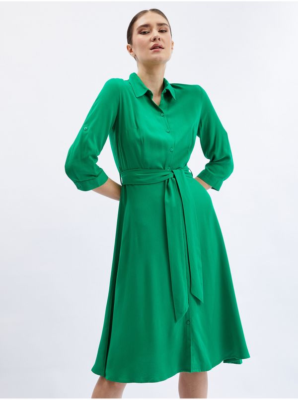 Orsay Orsay Green Ladies Shirt Dress - Women