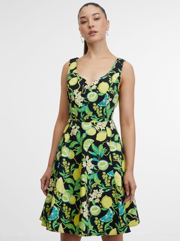 Orsay Orsay Green Women's Floral Dress - Women's
