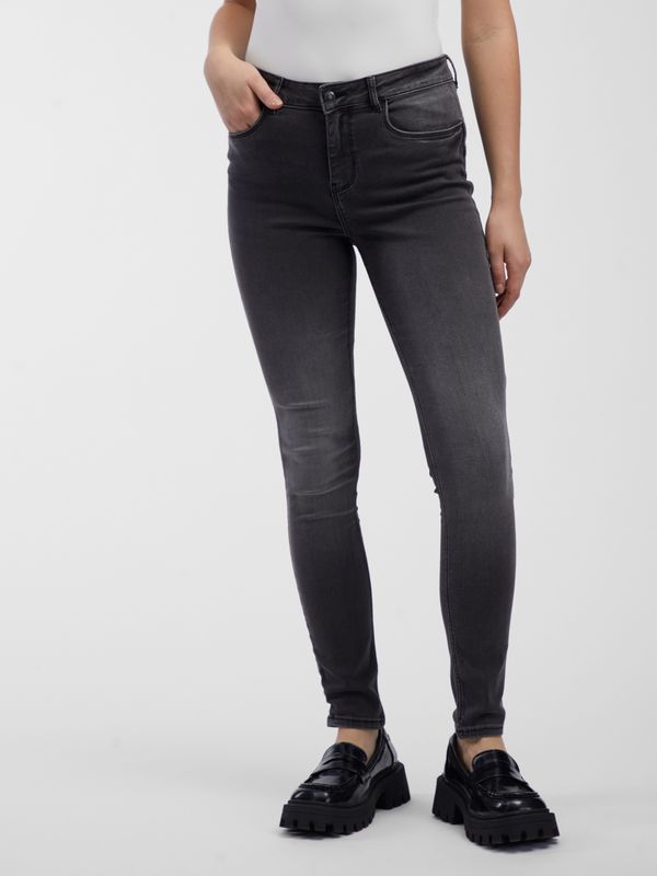 Orsay Orsay Grey Womens Skinny Fit Jeans - Women