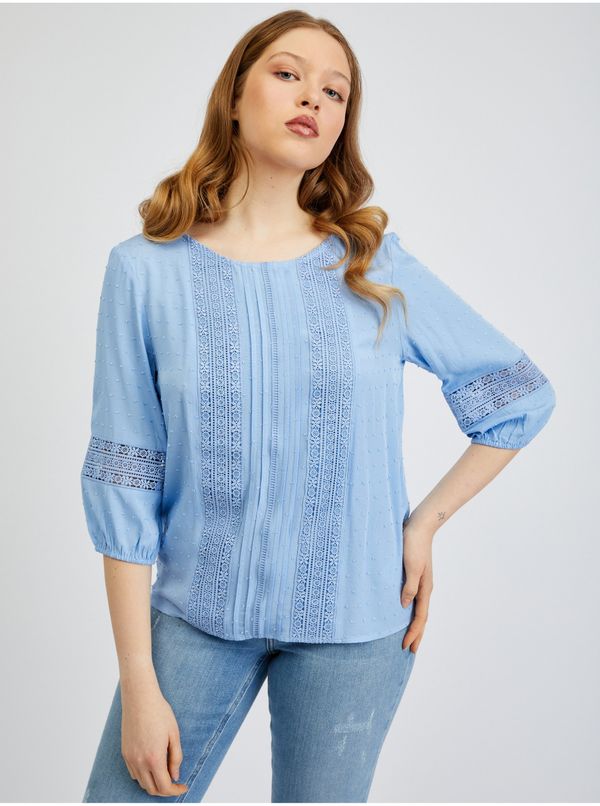 Orsay Orsay Light blue lady blouse - Ladies