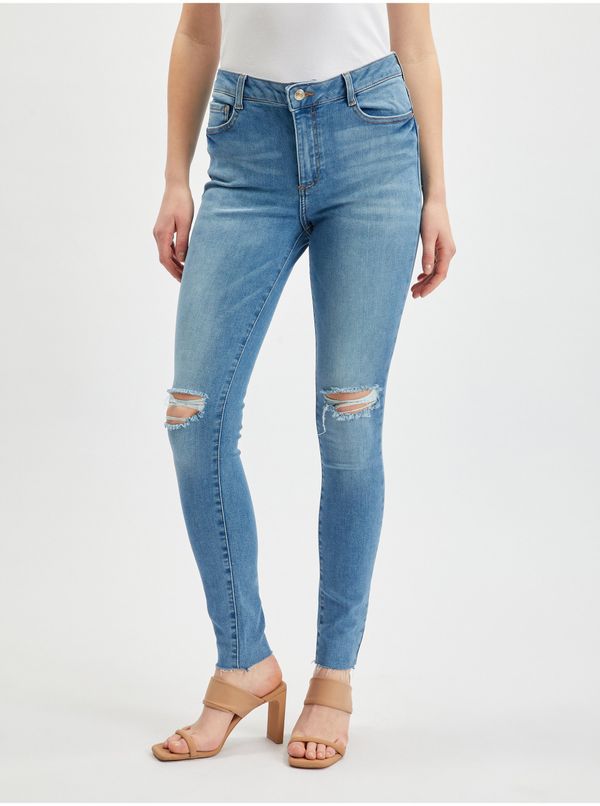 Orsay Orsay Light Blue Womens Skinny Fit Jeans - Women