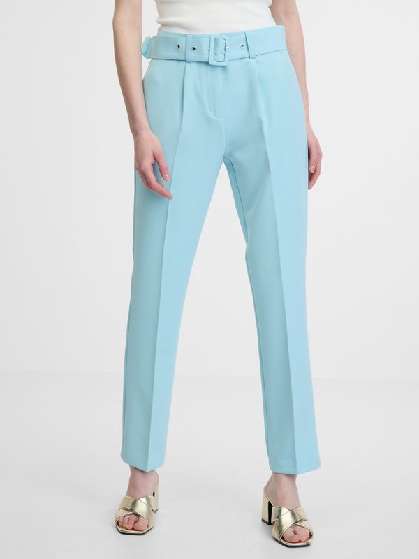 Orsay Orsay Light Blue Women's Trousers - Women