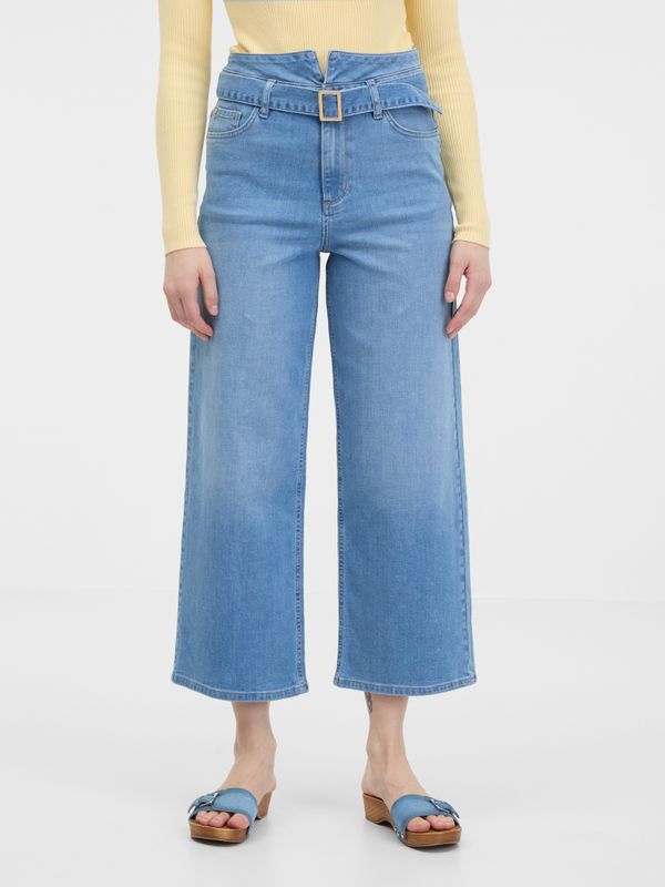 Orsay Orsay Light Blue Women's Wide Jeans - Women