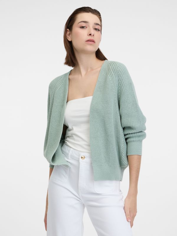 Orsay Orsay Light Green Ladies Cardigan - Ladies