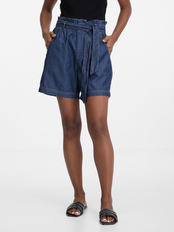 Orsay Orsay Navy Blue Women's Denim Shorts - Women's