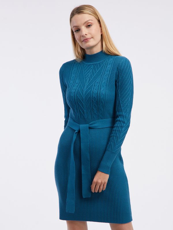 Orsay Orsay Petrol Women's Sweater Dress - Women's