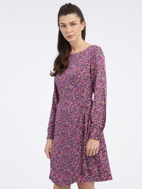 Orsay Orsay Pink and Purple Women's Patterned Dress - Women's