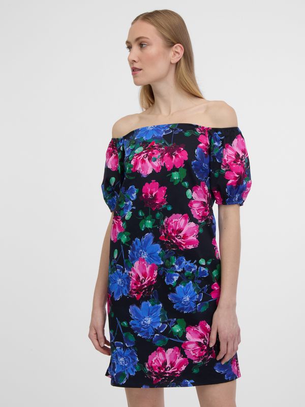 Orsay Orsay Pink-Black Women Floral Dress - Women