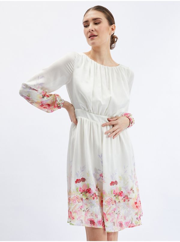 Orsay Orsay Pink-Cream Women Floral Dress - Women