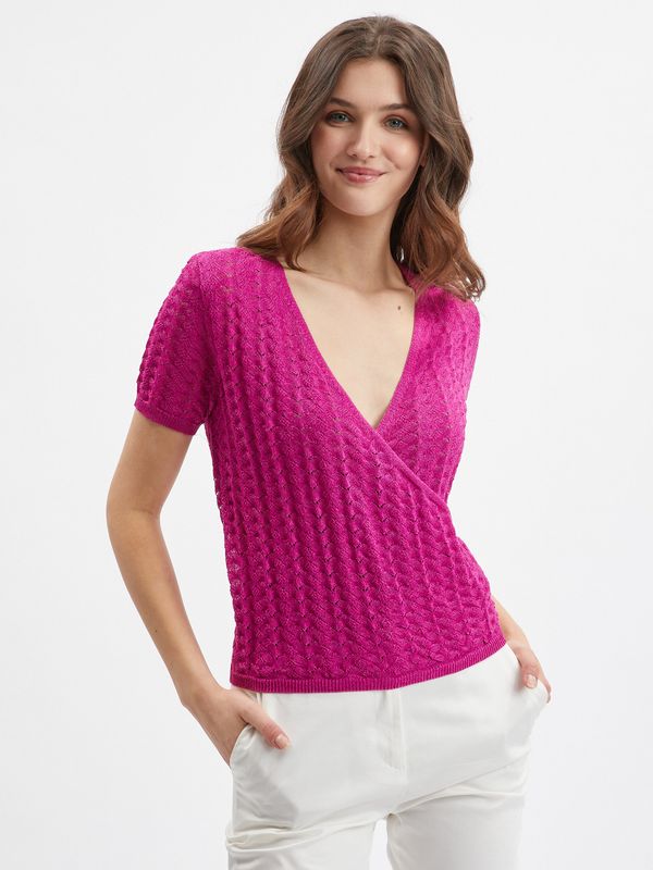 Orsay Orsay Pink Womens Sweater T-Shirt - Women
