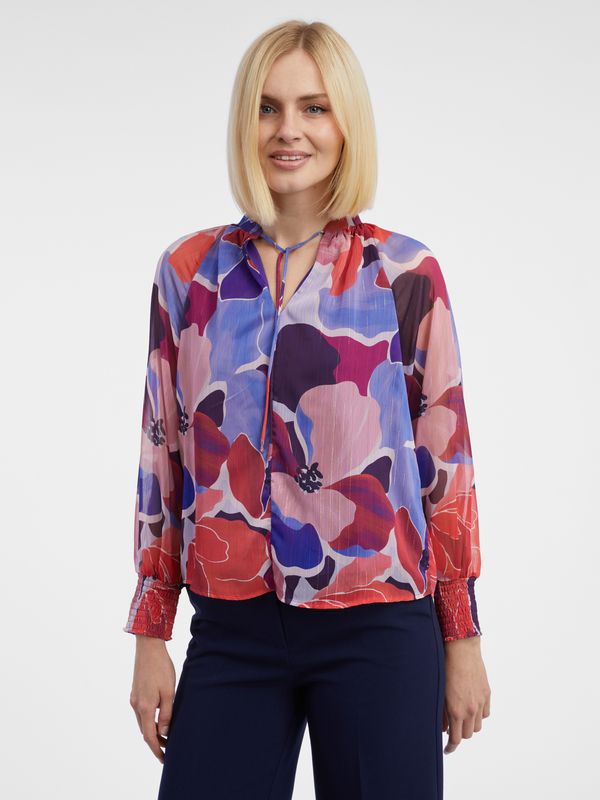 Orsay Orsay Red Women's Floral Blouse - Women