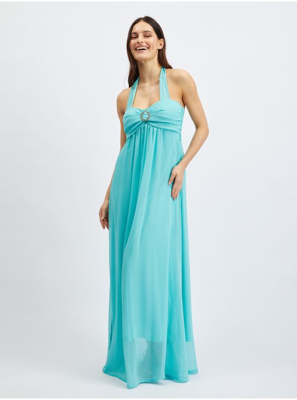 Orsay Orsay Turquoise Ladies Maxi Dresses - Women