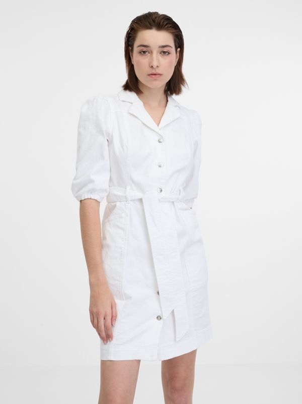 Orsay Orsay White Ladies Dress - Women