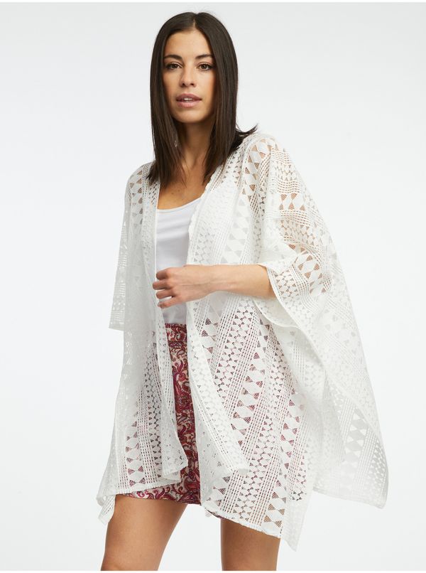 Orsay Orsay White Women Patterned Cardigan - Women