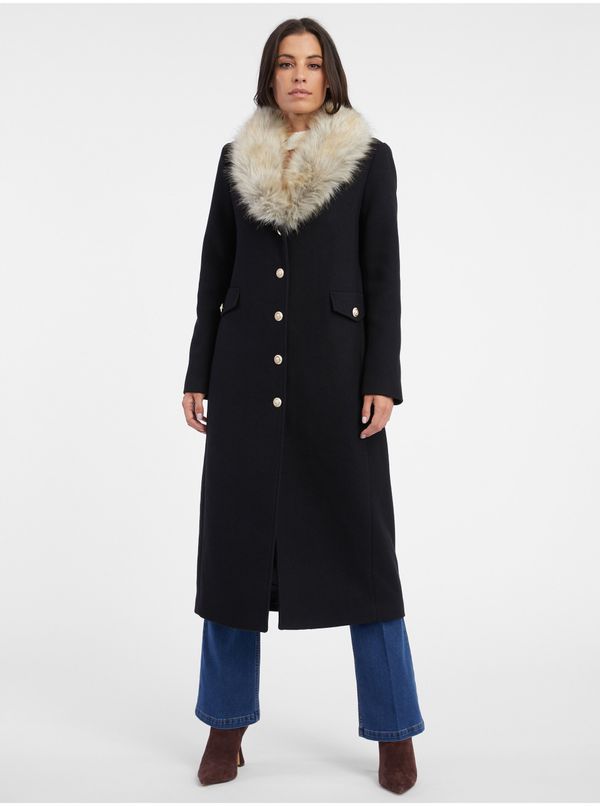 Orsay Orsay Women's black wool coat - Women