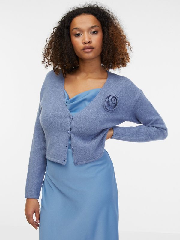 Orsay Orsay Women's blue cardigan with wool - Women's
