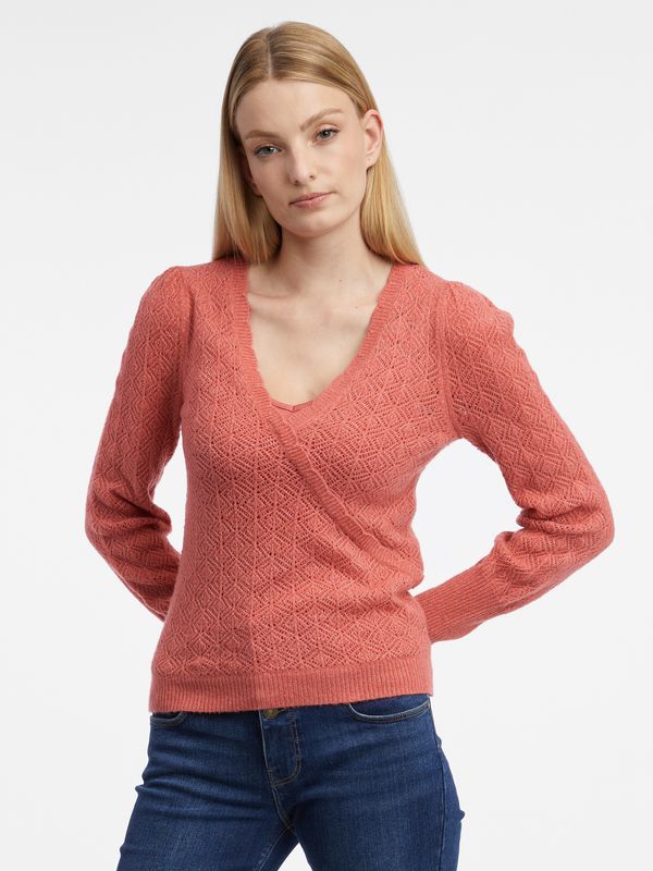 Orsay Orsay Women's brick sweater with wool - Women