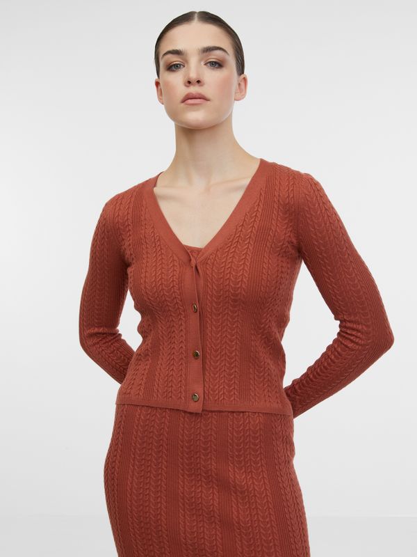 Orsay Orsay Women's Brown Cardigan - Women's