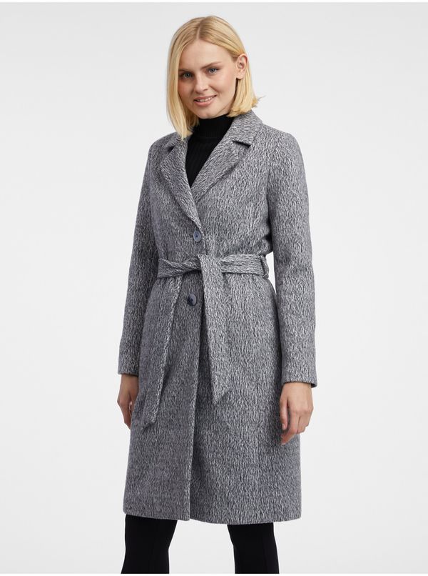 Orsay Orsay Women's Grey Heather Coat - Women