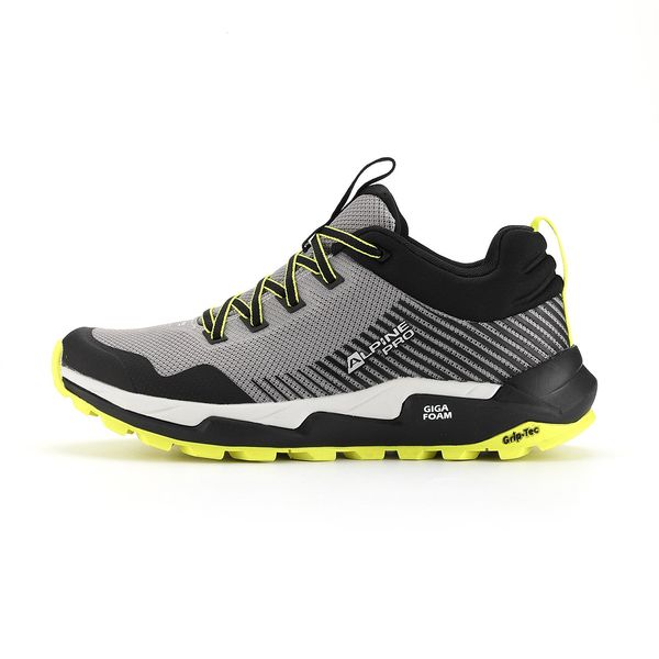 ALPINE PRO Outdoor shoes with giga boom ALPINE PRO QEDE gray