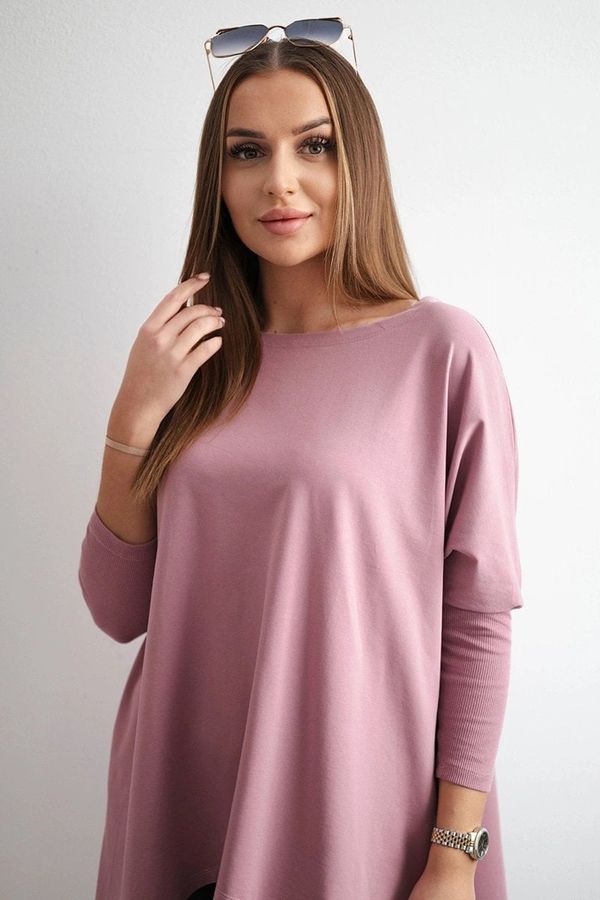 Kesi Oversize blouse dark pink