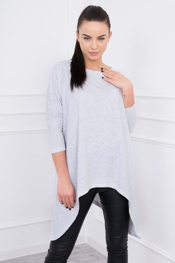 Kesi Oversize blouse light grey