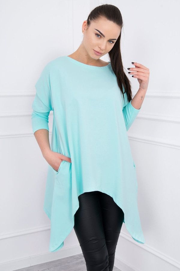 Kesi Oversize mint blouse