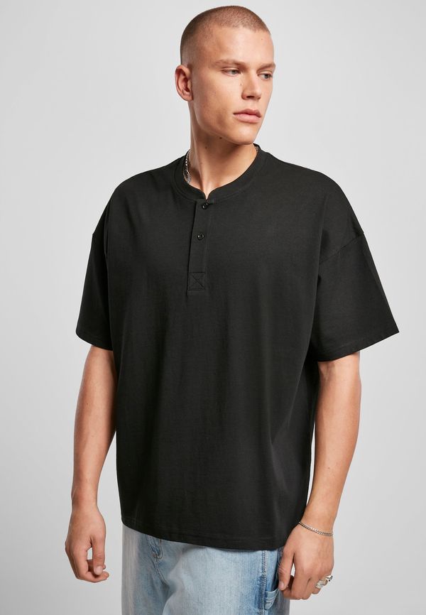 Urban Classics Oversized Henley T-shirt black