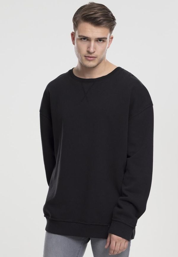 UC Men Oversized Open Edge Crew Black