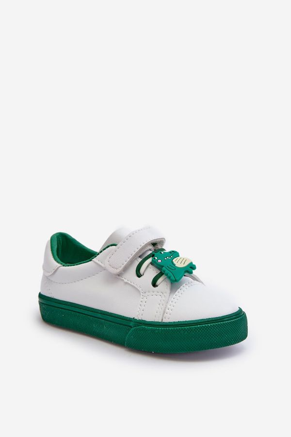 PA1 PA1 Children's Sneakers Trainers With Bow White-Green Pennyn