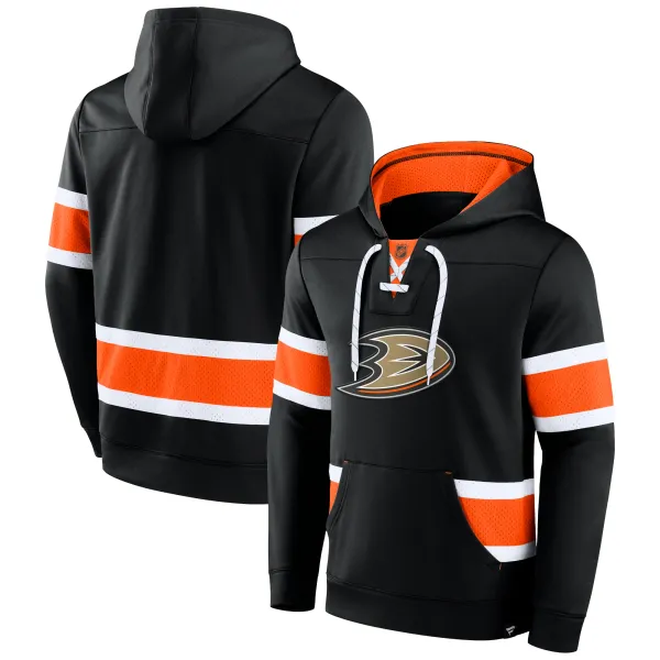 Fanatics Pánská mikina Fanatics  Mens Iconic NHL Exclusive Pullover Hoodie Anaheim Ducks